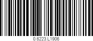Código de barras (EAN, GTIN, SKU, ISBN): '0.6223.L1906'
