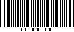 Código de barras (EAN, GTIN, SKU, ISBN): '0000000000000'