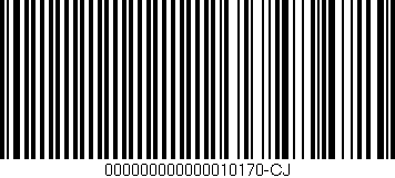 Código de barras (EAN, GTIN, SKU, ISBN): '000000000000010170-CJ'