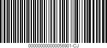 Código de barras (EAN, GTIN, SKU, ISBN): '000000000000056901-CJ'