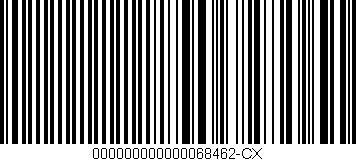 Código de barras (EAN, GTIN, SKU, ISBN): '000000000000068462-CX'