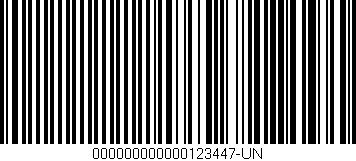 Código de barras (EAN, GTIN, SKU, ISBN): '000000000000123447-UN'
