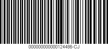 Código de barras (EAN, GTIN, SKU, ISBN): '000000000000124486-CJ'