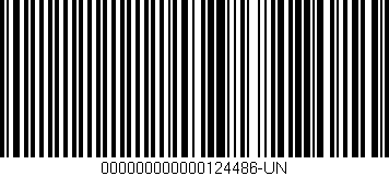 Código de barras (EAN, GTIN, SKU, ISBN): '000000000000124486-UN'