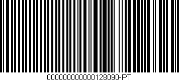 Código de barras (EAN, GTIN, SKU, ISBN): '000000000000128090-PT'