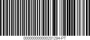 Código de barras (EAN, GTIN, SKU, ISBN): '000000000000201294-PT'