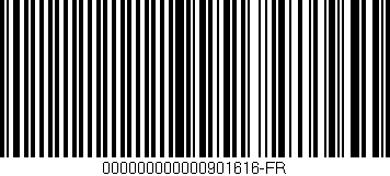 Código de barras (EAN, GTIN, SKU, ISBN): '000000000000901616-FR'