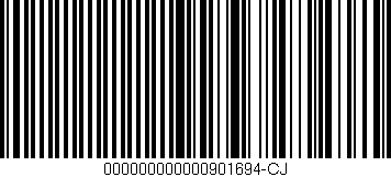 Código de barras (EAN, GTIN, SKU, ISBN): '000000000000901694-CJ'