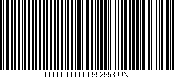 Código de barras (EAN, GTIN, SKU, ISBN): '000000000000952953-UN'