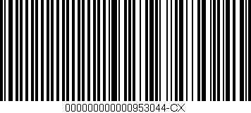 Código de barras (EAN, GTIN, SKU, ISBN): '000000000000953044-CX'