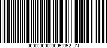 Código de barras (EAN, GTIN, SKU, ISBN): '000000000000953052-UN'