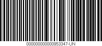 Código de barras (EAN, GTIN, SKU, ISBN): '000000000000953347-UN'