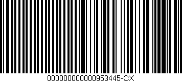 Código de barras (EAN, GTIN, SKU, ISBN): '000000000000953445-CX'