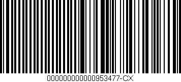 Código de barras (EAN, GTIN, SKU, ISBN): '000000000000953477-CX'