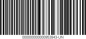 Código de barras (EAN, GTIN, SKU, ISBN): '000000000000953943-UN'
