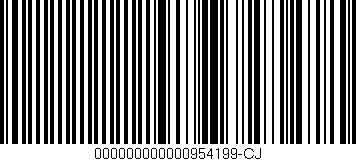 Código de barras (EAN, GTIN, SKU, ISBN): '000000000000954199-CJ'