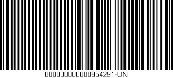 Código de barras (EAN, GTIN, SKU, ISBN): '000000000000954291-UN'