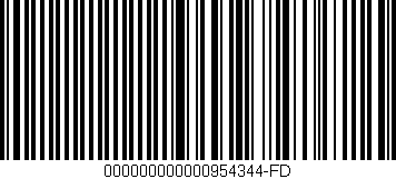 Código de barras (EAN, GTIN, SKU, ISBN): '000000000000954344-FD'
