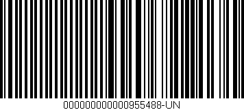 Código de barras (EAN, GTIN, SKU, ISBN): '000000000000955488-UN'