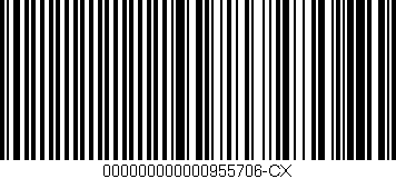Código de barras (EAN, GTIN, SKU, ISBN): '000000000000955706-CX'