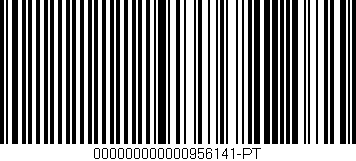 Código de barras (EAN, GTIN, SKU, ISBN): '000000000000956141-PT'