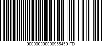 Código de barras (EAN, GTIN, SKU, ISBN): '000000000000965453-FD'