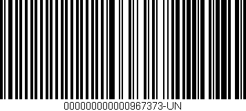 Código de barras (EAN, GTIN, SKU, ISBN): '000000000000967373-UN'