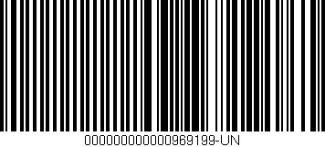 Código de barras (EAN, GTIN, SKU, ISBN): '000000000000969199-UN'