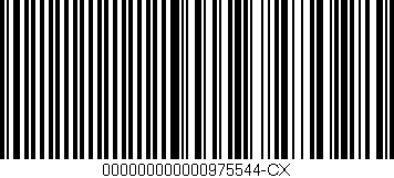 Código de barras (EAN, GTIN, SKU, ISBN): '000000000000975544-CX'