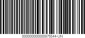 Código de barras (EAN, GTIN, SKU, ISBN): '000000000000975544-UN'