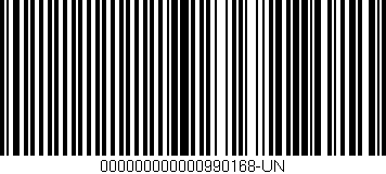 Código de barras (EAN, GTIN, SKU, ISBN): '000000000000990168-UN'