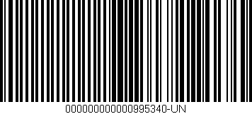 Código de barras (EAN, GTIN, SKU, ISBN): '000000000000995340-UN'