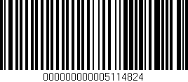 Código de barras (EAN, GTIN, SKU, ISBN): '000000000005114824'