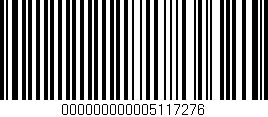 Código de barras (EAN, GTIN, SKU, ISBN): '000000000005117276'