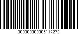 Código de barras (EAN, GTIN, SKU, ISBN): '000000000005117278'