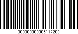 Código de barras (EAN, GTIN, SKU, ISBN): '000000000005117280'