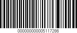 Código de barras (EAN, GTIN, SKU, ISBN): '000000000005117286'