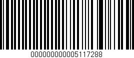 Código de barras (EAN, GTIN, SKU, ISBN): '000000000005117288'