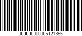 Código de barras (EAN, GTIN, SKU, ISBN): '000000000005121655'