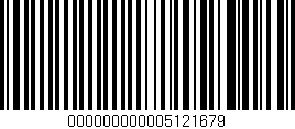 Código de barras (EAN, GTIN, SKU, ISBN): '000000000005121679'