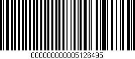 Código de barras (EAN, GTIN, SKU, ISBN): '000000000005126495'