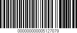 Código de barras (EAN, GTIN, SKU, ISBN): '000000000005127079'