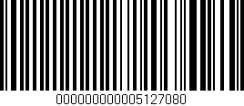 Código de barras (EAN, GTIN, SKU, ISBN): '000000000005127080'