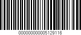 Código de barras (EAN, GTIN, SKU, ISBN): '000000000005129116'
