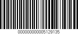 Código de barras (EAN, GTIN, SKU, ISBN): '000000000005129135'