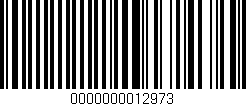 Código de barras (EAN, GTIN, SKU, ISBN): '0000000012973'