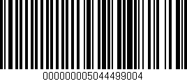 Código de barras (EAN, GTIN, SKU, ISBN): '000000005044499004'
