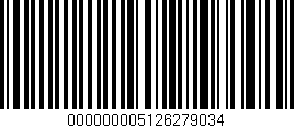 Código de barras (EAN, GTIN, SKU, ISBN): '000000005126279034'