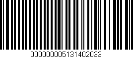 Código de barras (EAN, GTIN, SKU, ISBN): '000000005131402033'
