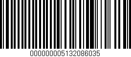Código de barras (EAN, GTIN, SKU, ISBN): '000000005132086035'